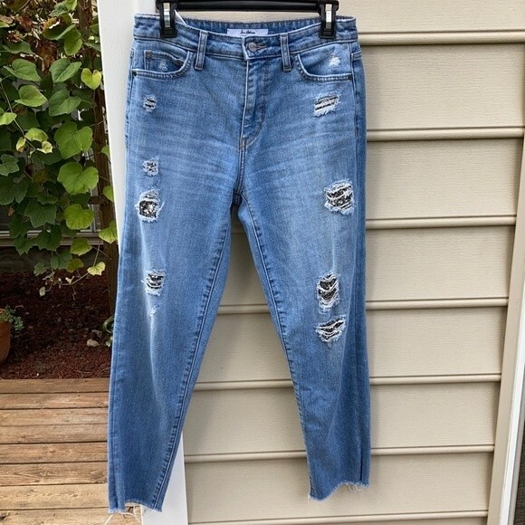 Sam Edelman high rise straight jeans - Picture 1 of 6